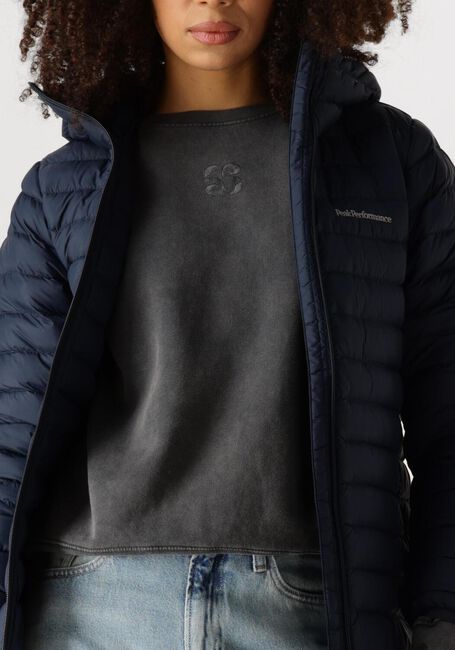 Blauwe PEAK PERFORMANCE Gewatteerde jas W DOWN LINER HOOD JACKET - large