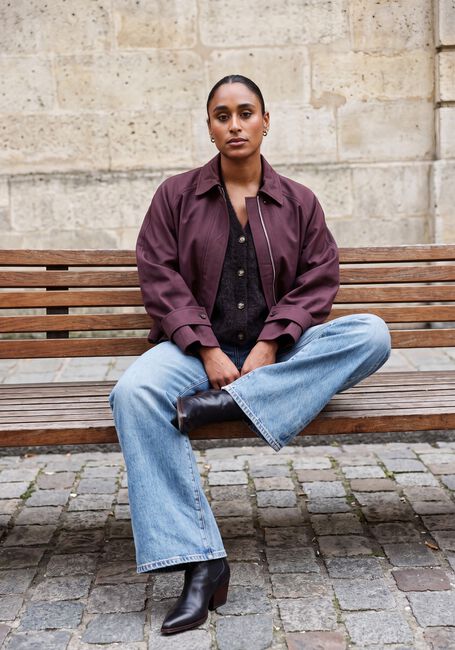 Lichtblauwe CIRCLE OF TRUST Wide jeans MADDY DNM - large