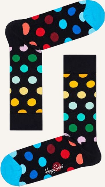 Zwarte HAPPY SOCKS Sokken BIG DOT Zwarte HAPPY SOCKS Sokken BIG DOT - large