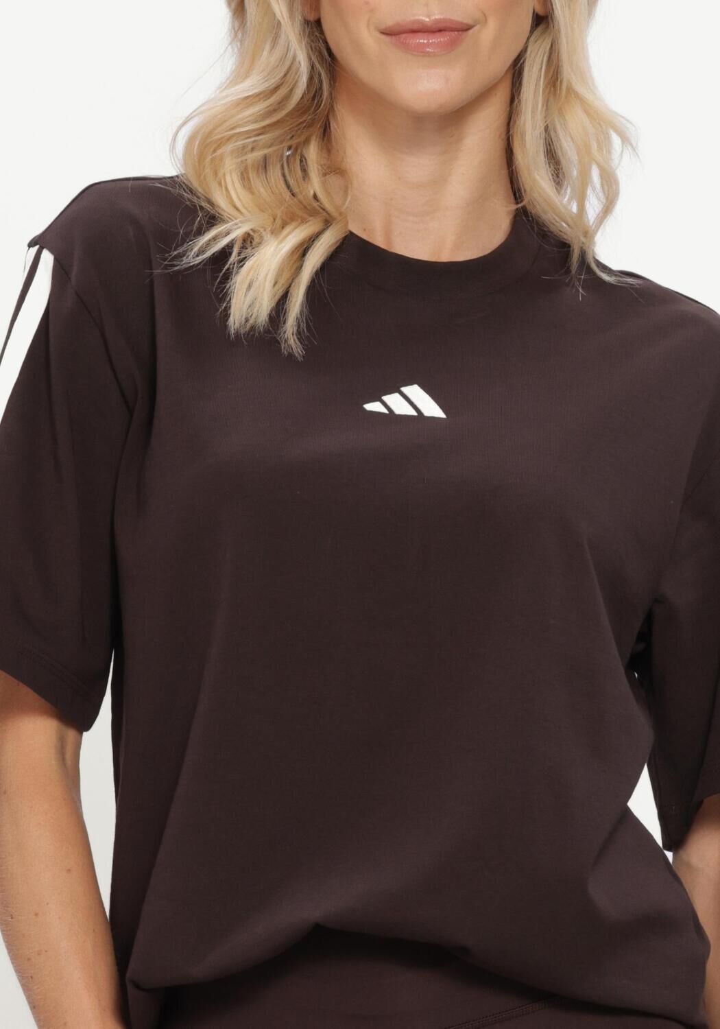 Bruine ADIDAS T-shirt W 3S SJ BF T - large