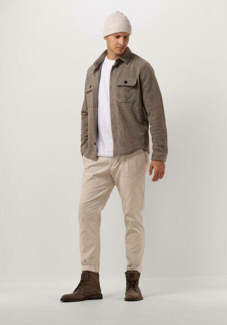 Taupe PROFUOMO Overshirt OVERSHIRT KNIT BOIL Taupe PROFUOMO Overshirt OVERSHIRT KNIT BOIL - large