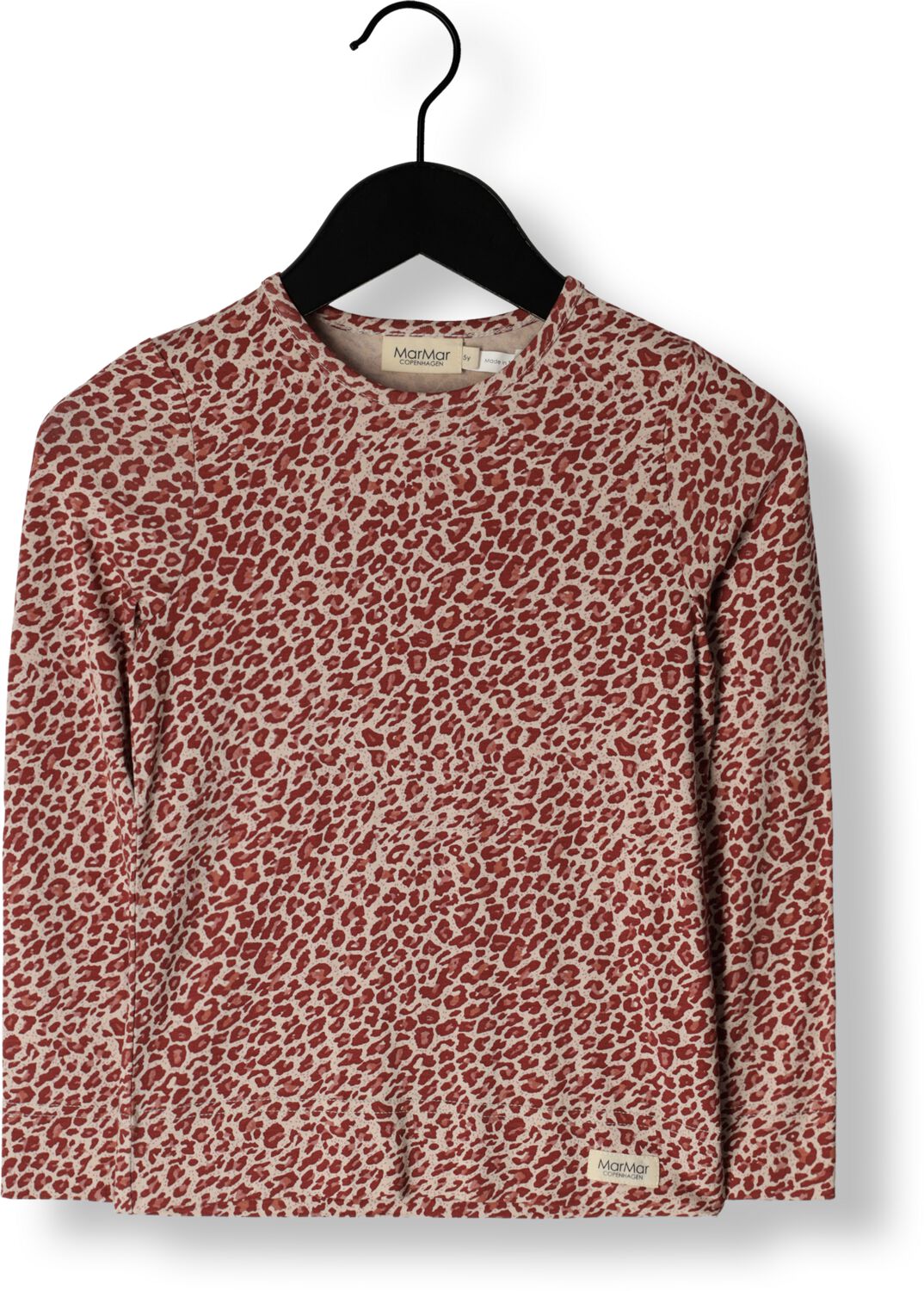 MARMAR COPENHAGEN Meisjes Tops & T-shirts Leo Tee Rood