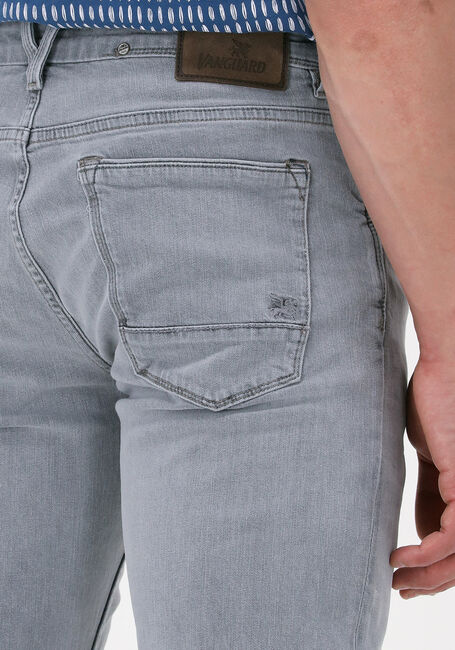 Lichtgrijze VANGUARD Slim fit jeans V7 RIDER LIGHT GREY COMFORT - large