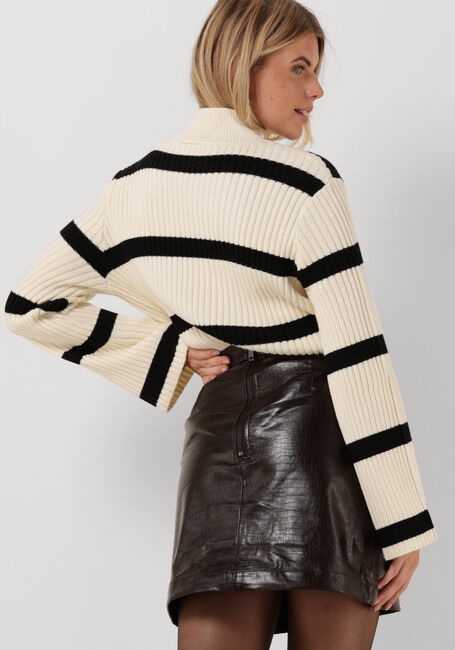 Beige Y.A.S. Coltrui YASASTA LS KNIT PULLOVER - large
