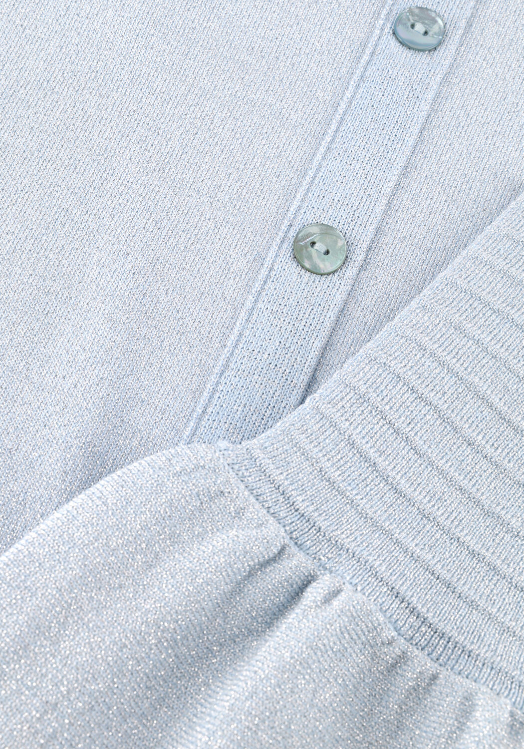 Blauwe NUKUS Trui JORIEN PULLOVER LUREX - large