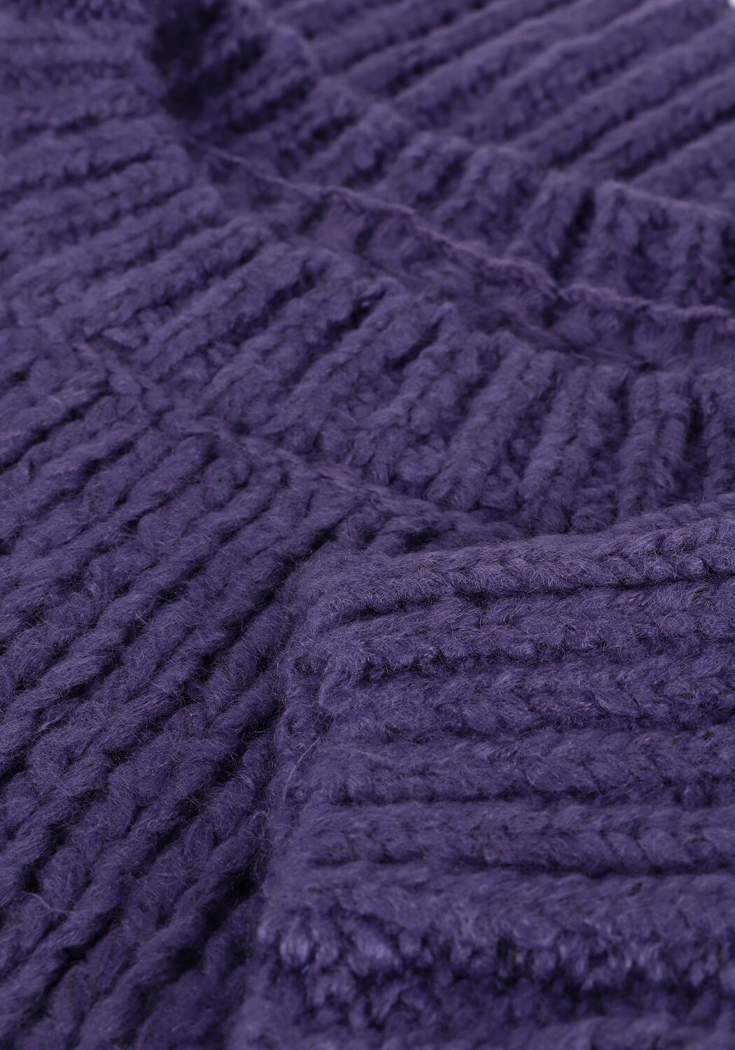 Paarse COLOURFUL REBEL Trui OLIVIA CREW NECK SWEATER - large