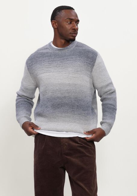Grijze ANERKJENDT Trui AKSINUS SPACE DYE KNIT - large