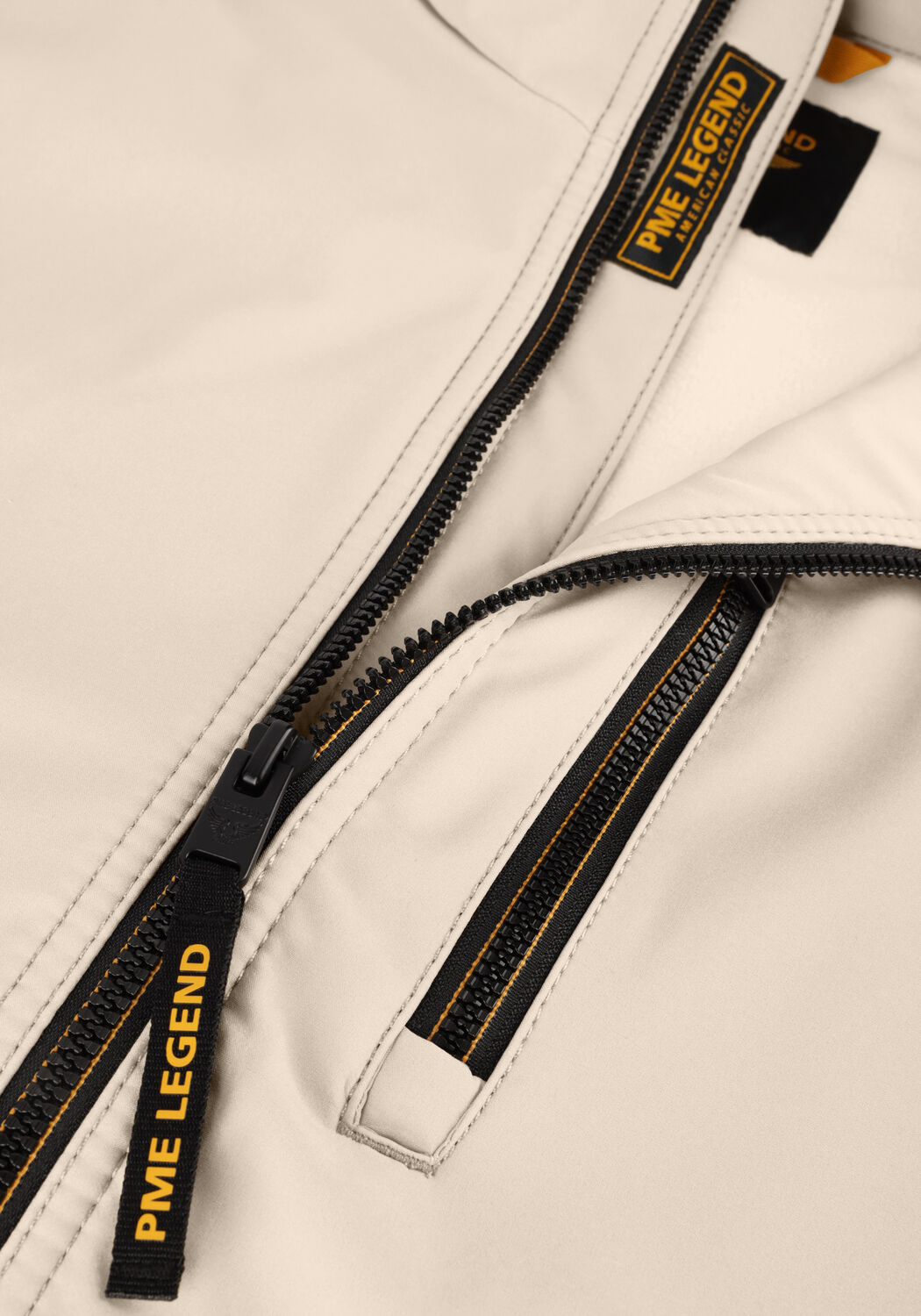 Beige PME LEGEND Jack BOMBER JACKET SKYGLIDER SOFTSHELL - large