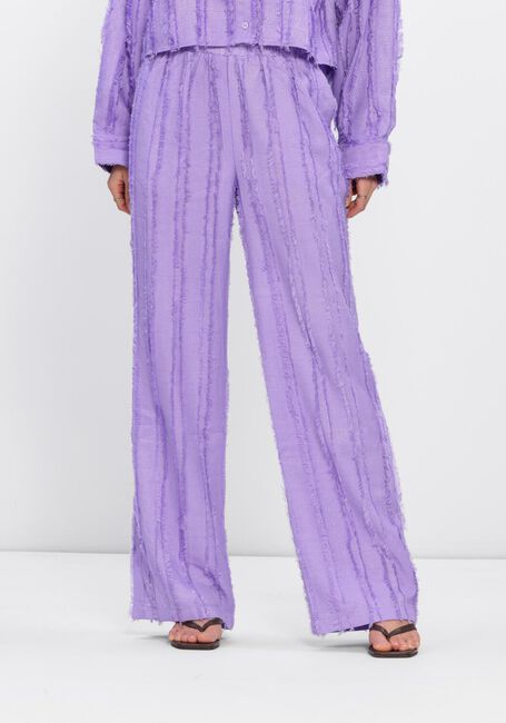 Lila REFINED DEPARTMENT Wijde broek NOVA - large