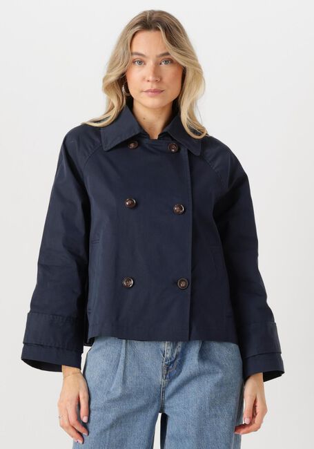 Donkerblauwe WITHBLACK Trenchcoats WBLKIMBERLY SPRING COAT - large