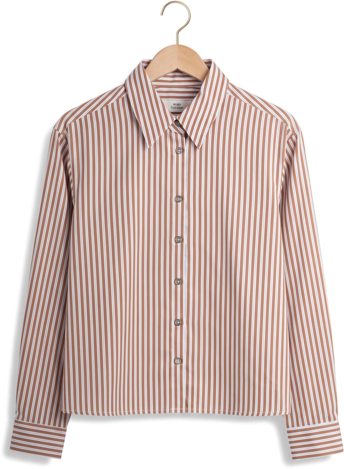 RUBY TUESDAY Dames Blouses Celya A Line Blouse Bruin