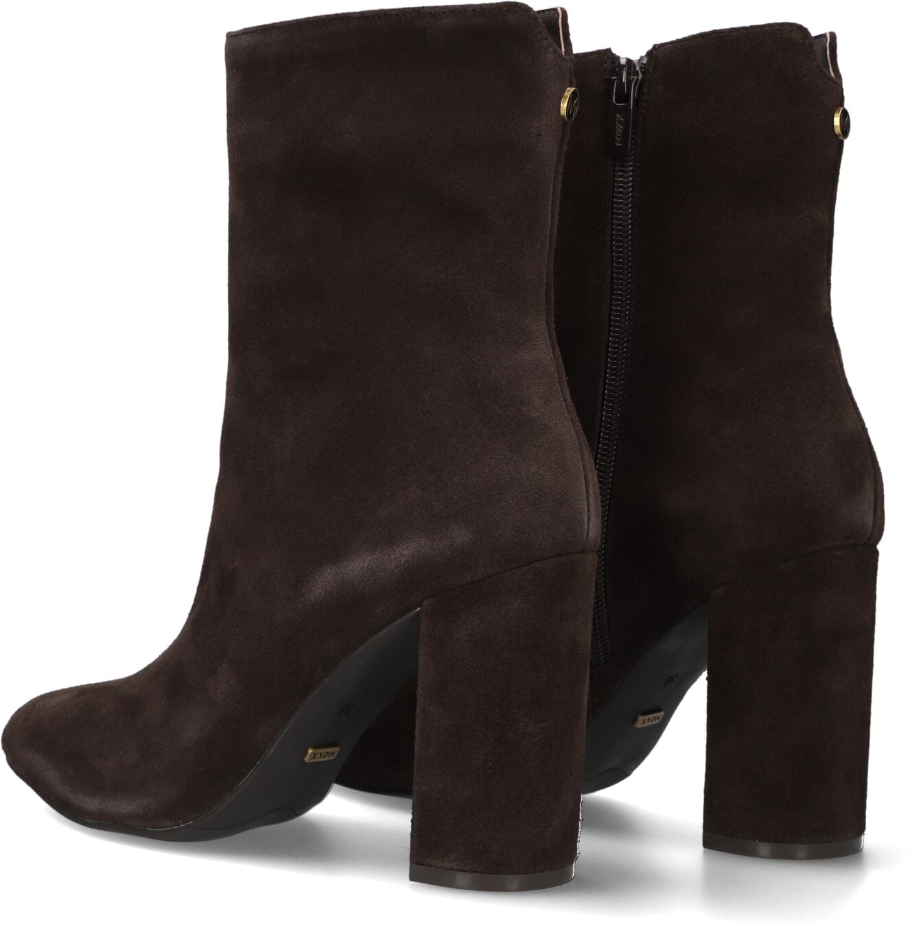 MEXX Bruine Enkellaarsjes Vida Indy