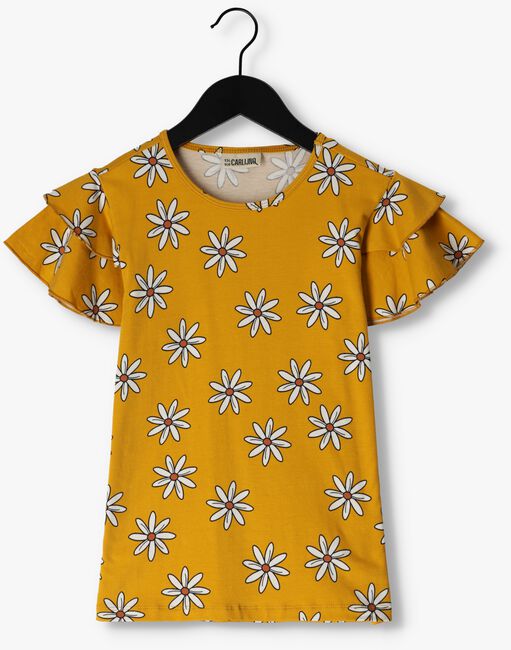 Oker CARLIJNQ T-shirt FLOWER - RUFFLED SHIRT - large