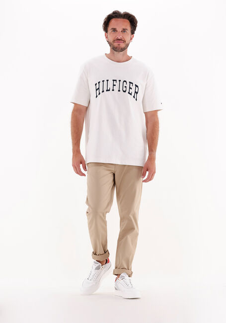 Witte TOMMY HILFIGER T-shirt HILFIGER ARCH CASUAL TEE - large