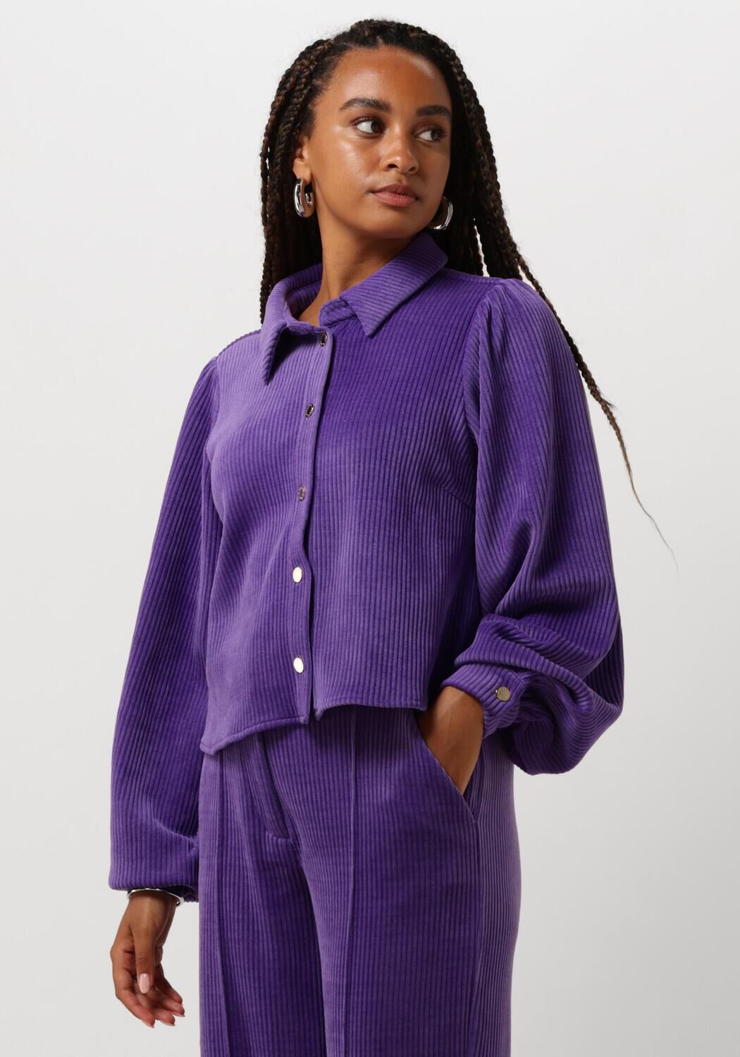 HARPER & YVE Dames Blouses Holly-ls Paars