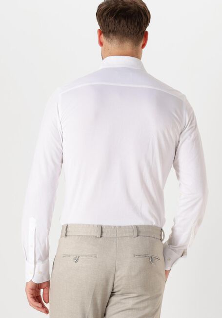Witte PROFUOMO Klassiek overhemd SHIRT X-CUTAWAY JAPANESE KNITTED - large