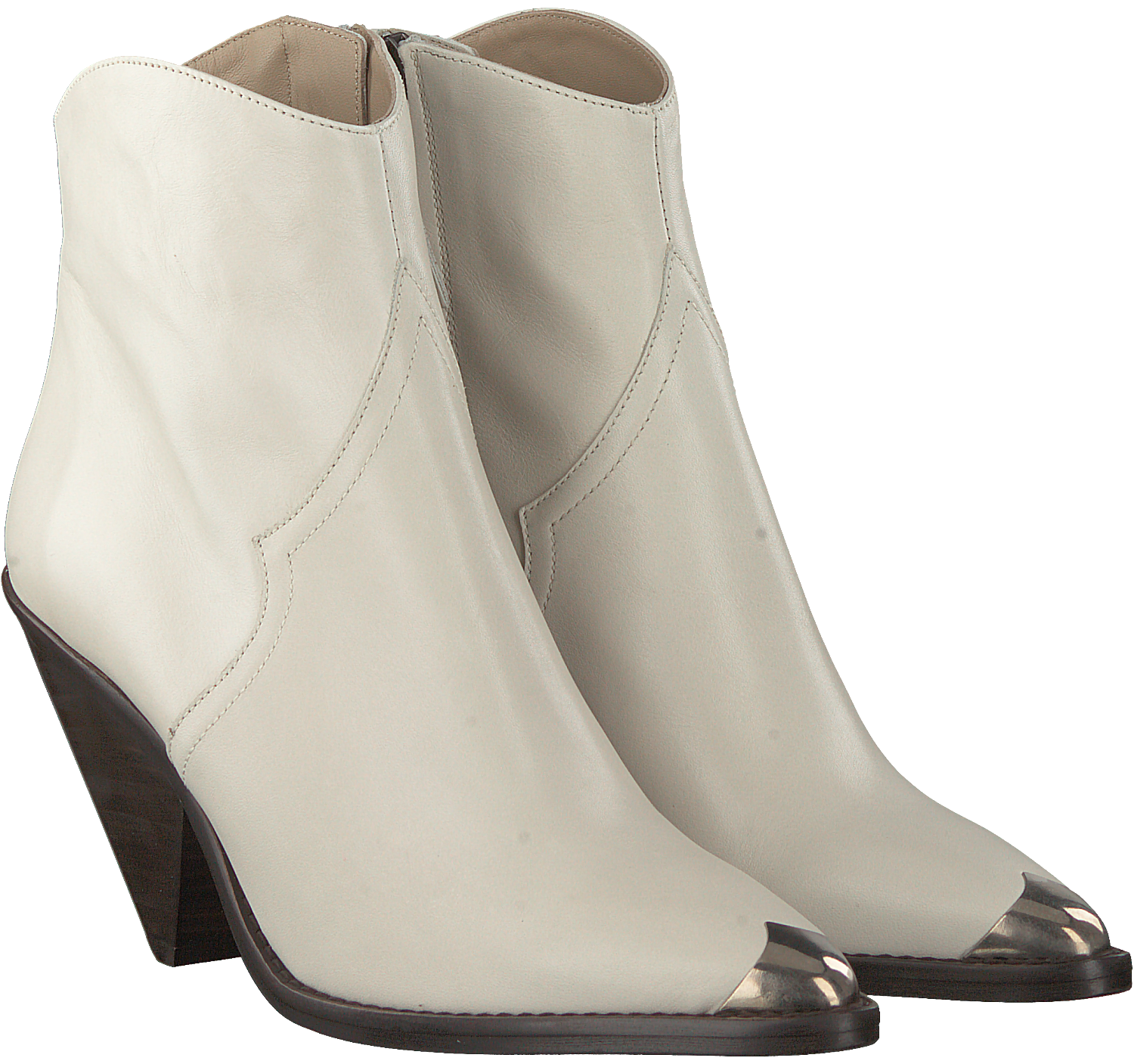 Witte TORAL Enkellaarsjes 12369 | Omoda Witte TORAL Enkellaarsjes 12369 | Omoda