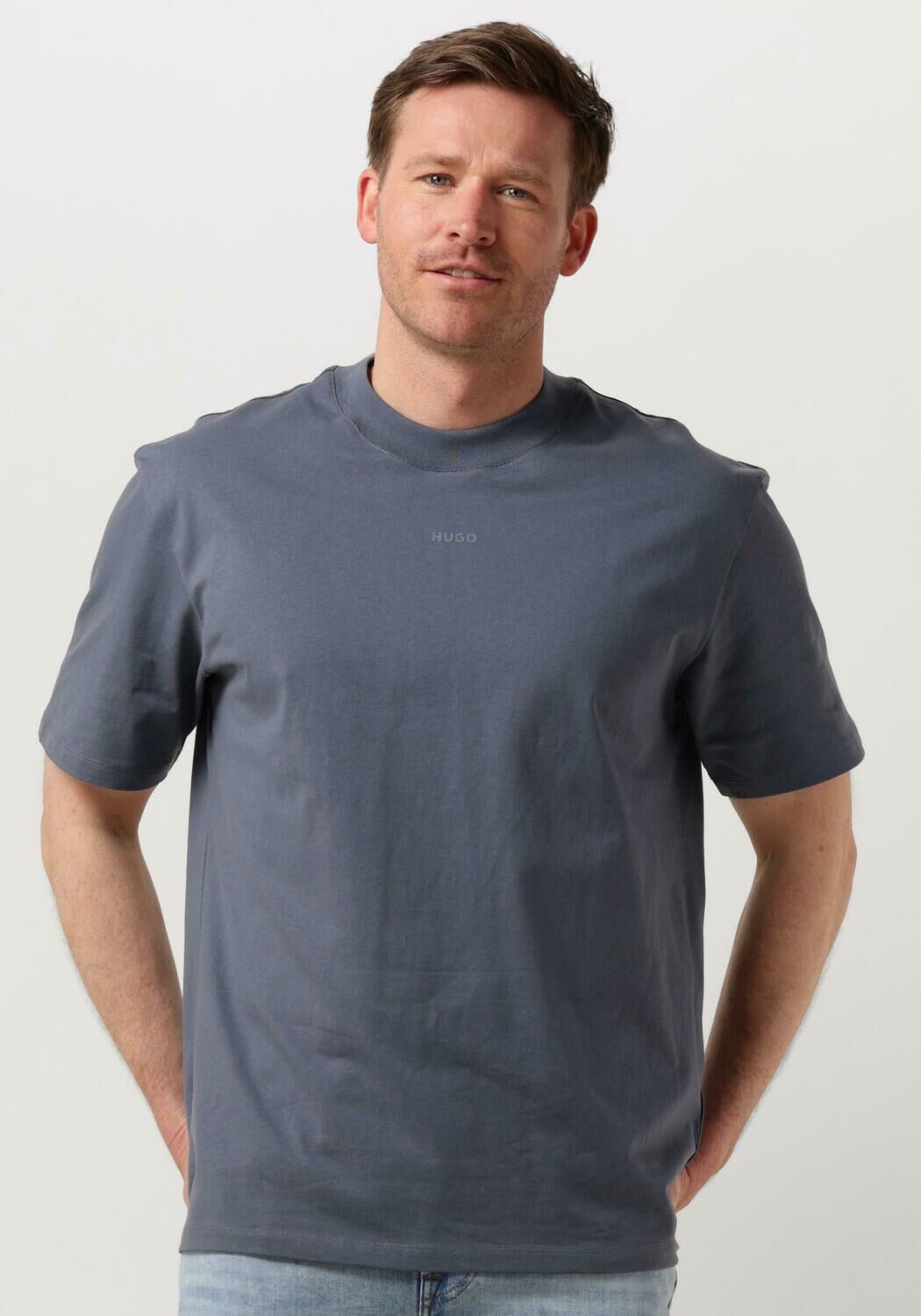 Hugo Boss Heren Polo T-shirts Dapolino Blue Heren