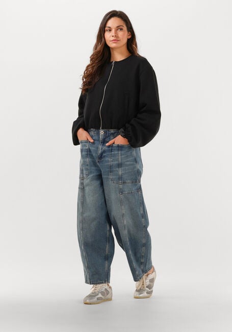 Zwarte PENN & INK Jack CARDIGAN PRINT - large