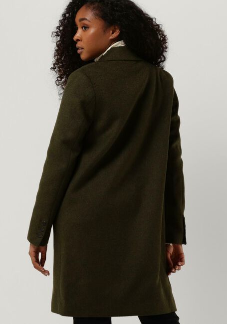Groene SELECTED FEMME Mantel NEW SASJA WOOL COAT B - large