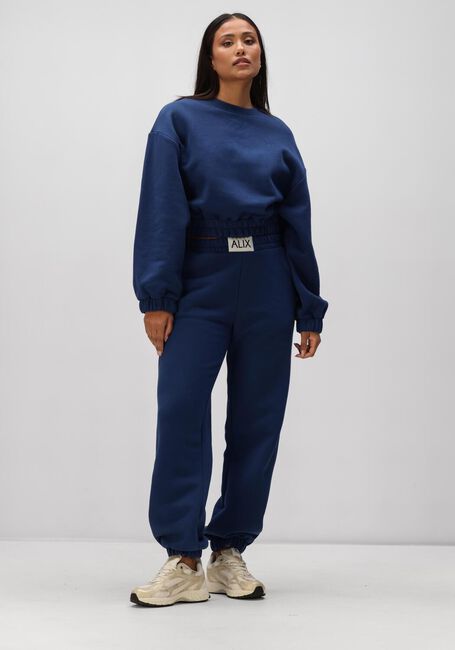 Zwarte ALIX THE LABEL Joggingbroek LADIES KNITTED SWEAT PANTS - large