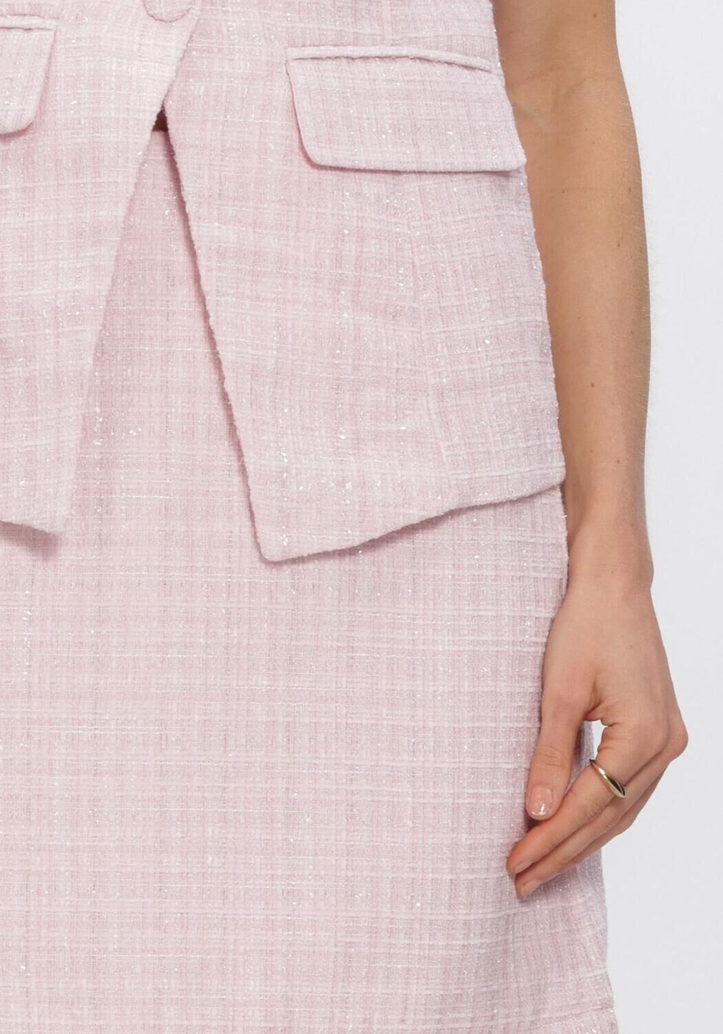 Roze Y.A.S. Rokken YASJOSE HW SKIRT - large