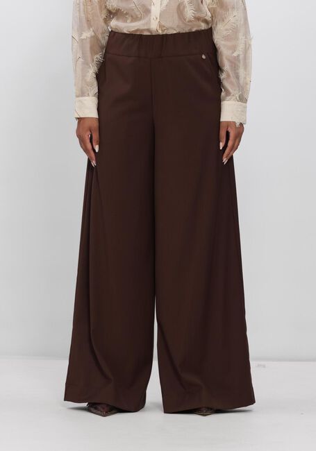 Bruine NUKUS Wijde broek LIEVE PANTS - large