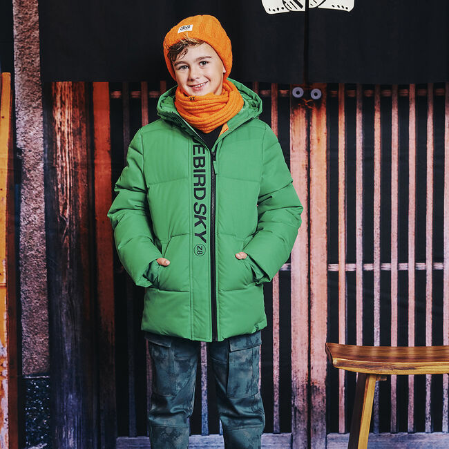 Groene Z8 Gewatteerde jas ROLAND - large