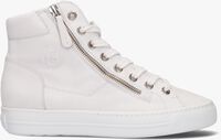 Witte PAUL GREEN 4024 Hoge sneaker - medium
