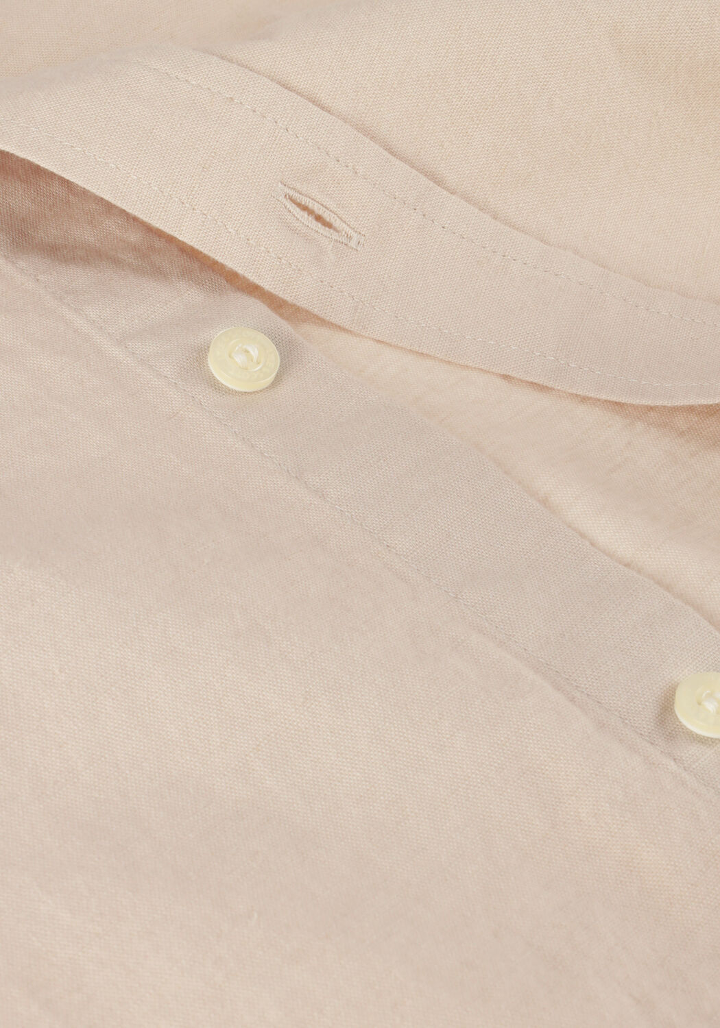 Beige LYLE & SCOTT Casual overhemd COTTON LINEN BUTTON DOWN SHIRT - large