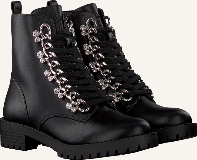 Zwarte GUESS Veterboots HINLEE Zwarte GUESS Veterboots HINLEE - large