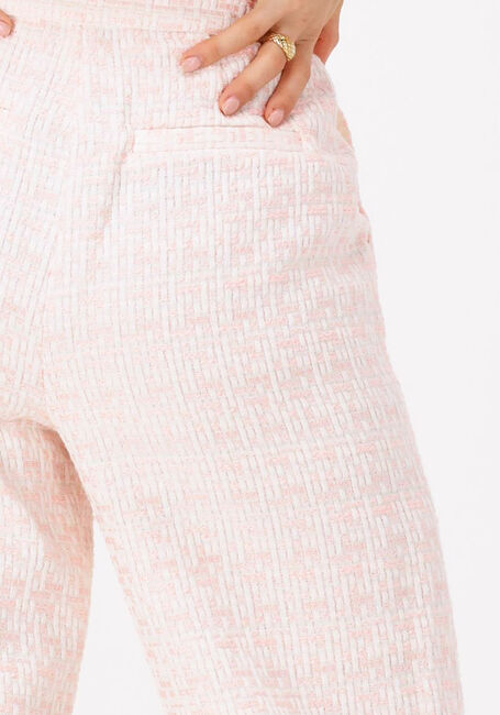 Lichtroze NA-KD Pantalon TWEED SUIT PANTS - large