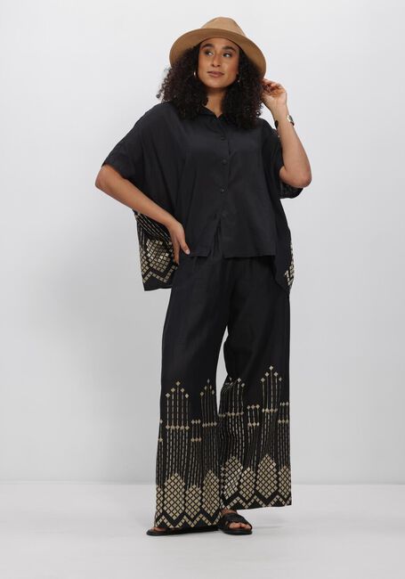 Zwarte GREEK ARCHAIC KORI Wijde broek S26K-4081083 - large