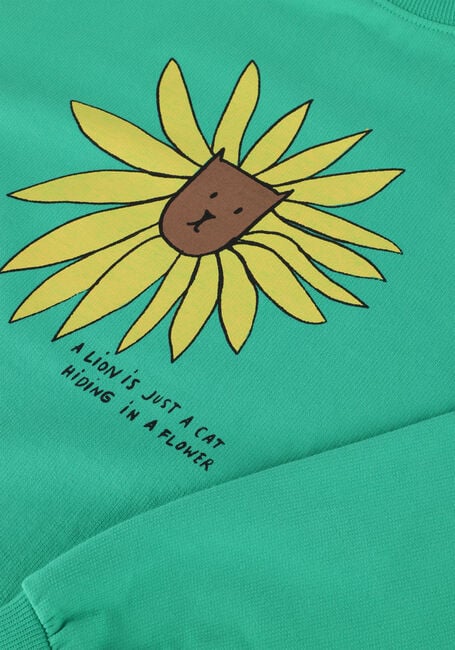 Groene Jelly Mallow Sweater LION SWEATSHIRT - large