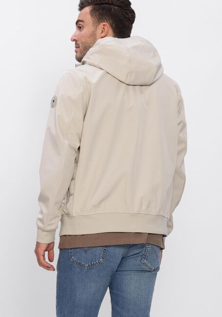 Beige AIRFORCE Jack RIVER SOFTSHELL JACKET - large