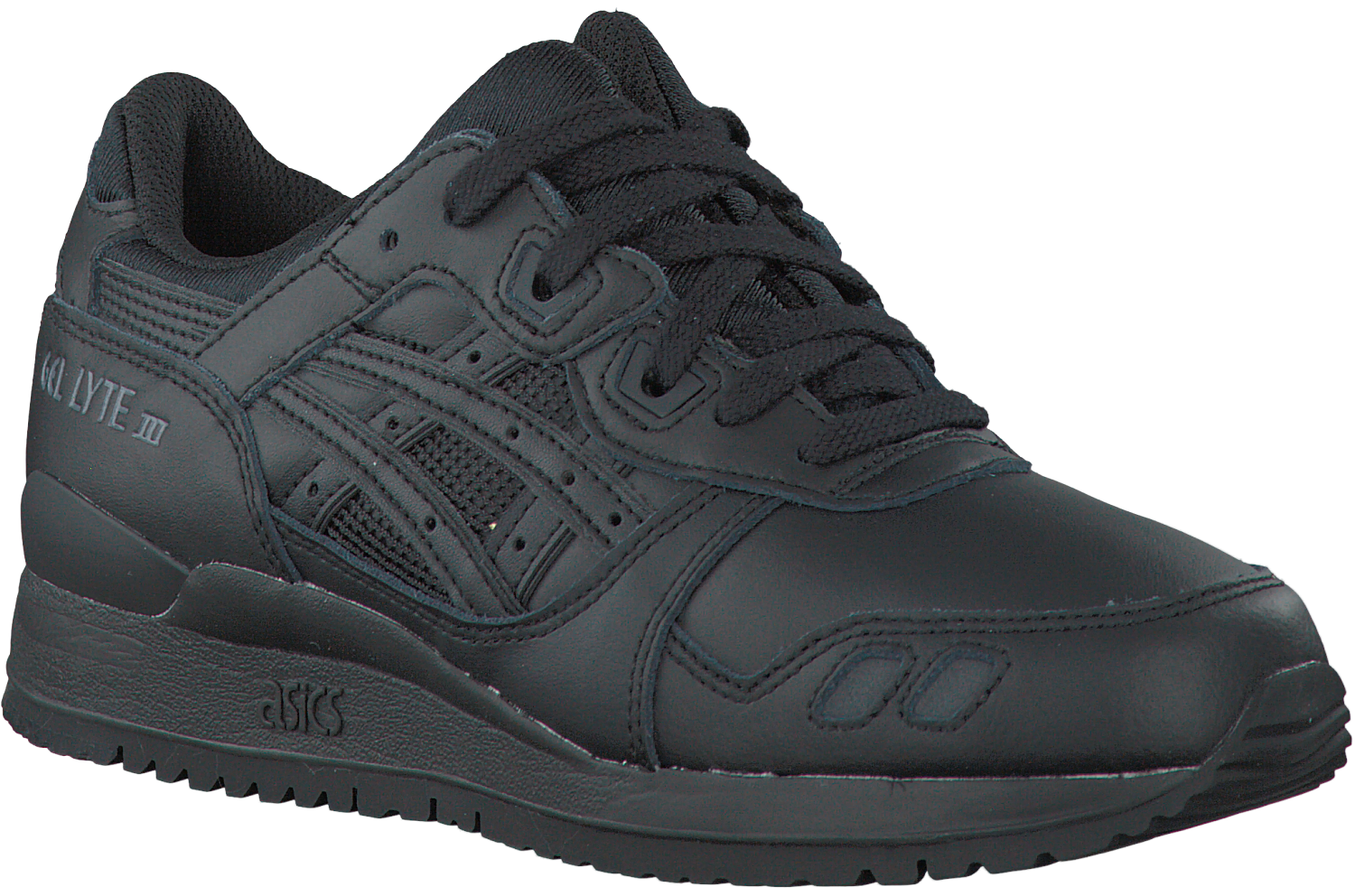 asics zwart leer asics zwart leer