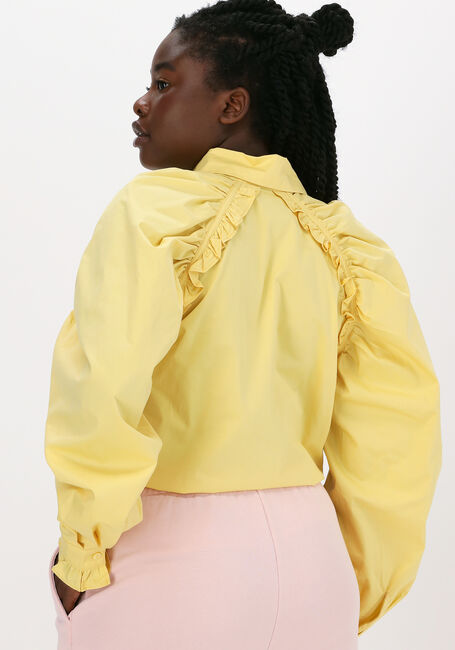 Gele HUNKON Blouses 410 DEMI SHIRT - large