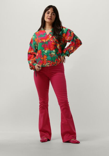 Roze MINUS Blouses THILDA V-NECK BLOUSE - large