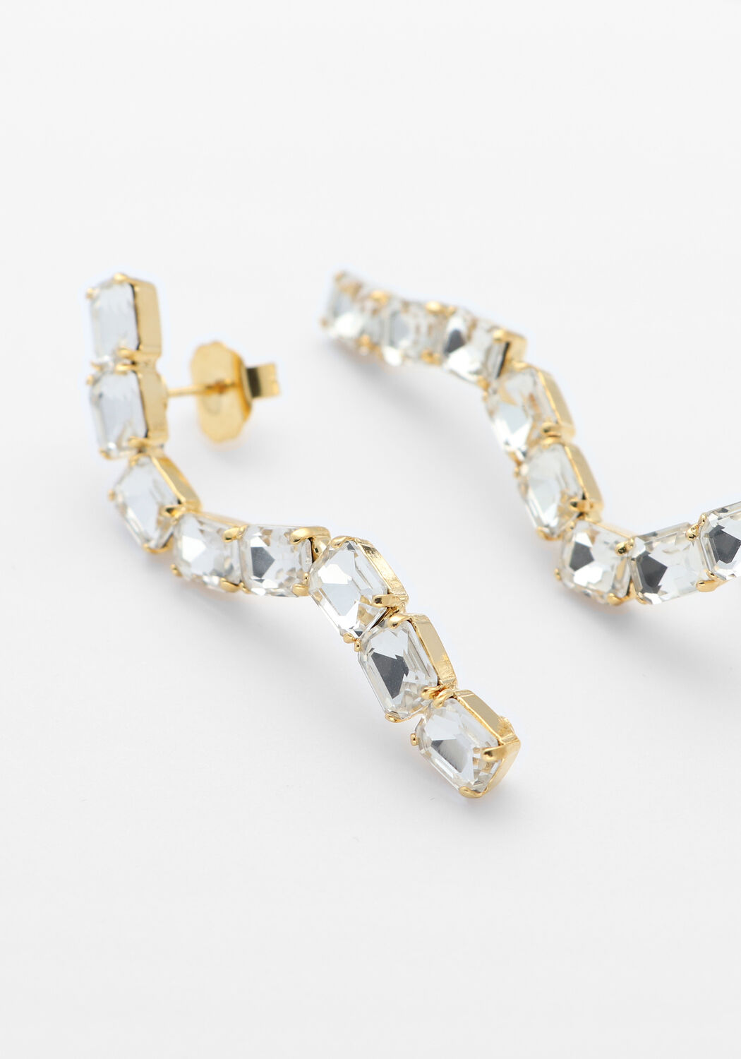 Goudkleurig LOTT. GIOIELLI Sieraad SNAKE EARRING - large