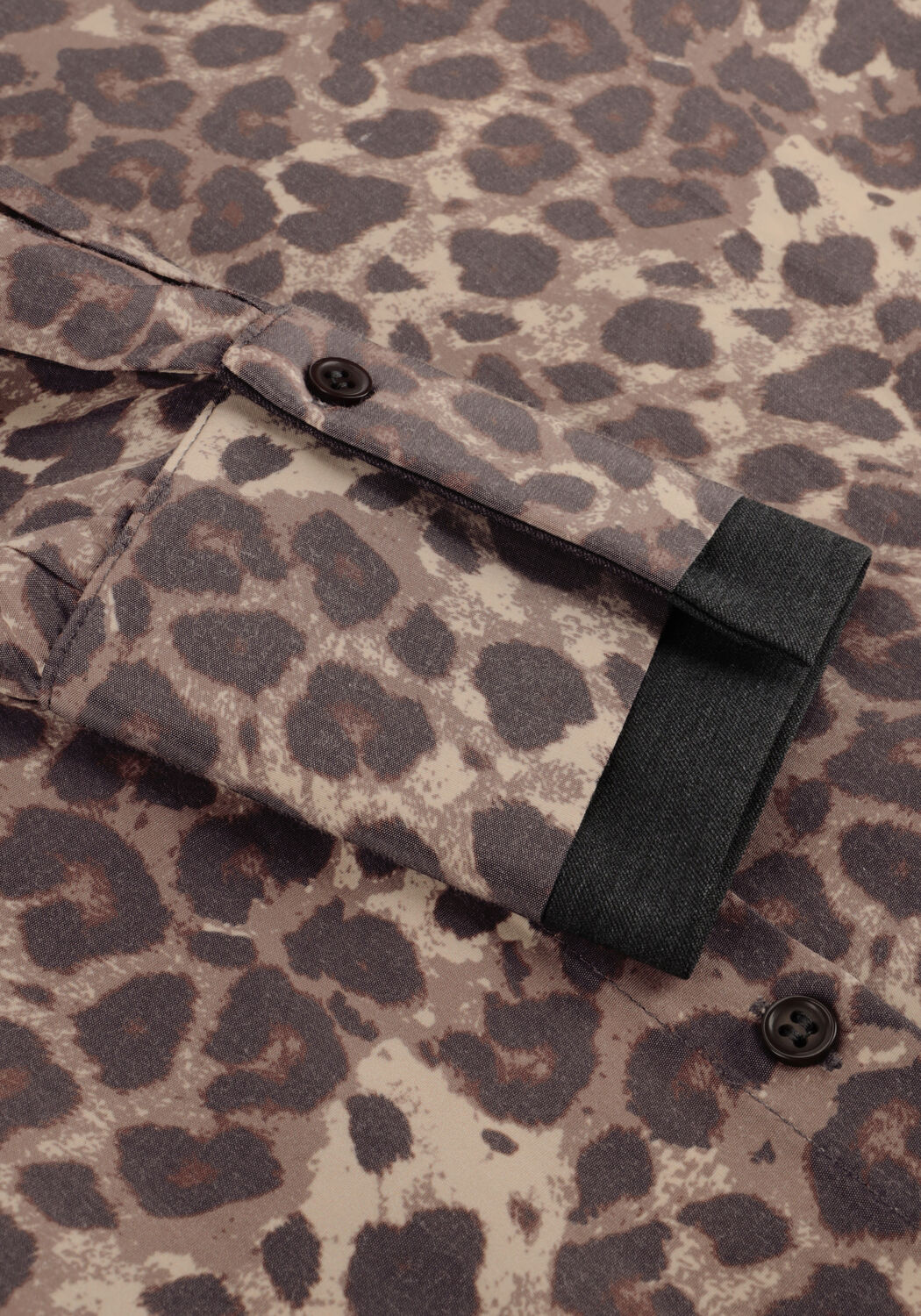 Bruine JANSEN AMSTERDAM Blouses KESSA BLOUSE WA 738 NECKTIE - large