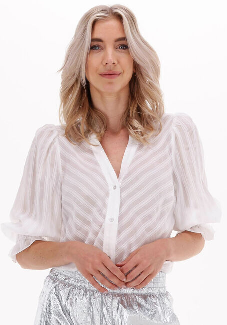 Witte CO'COUTURE Blouses GLORY S/S SHIRT - large