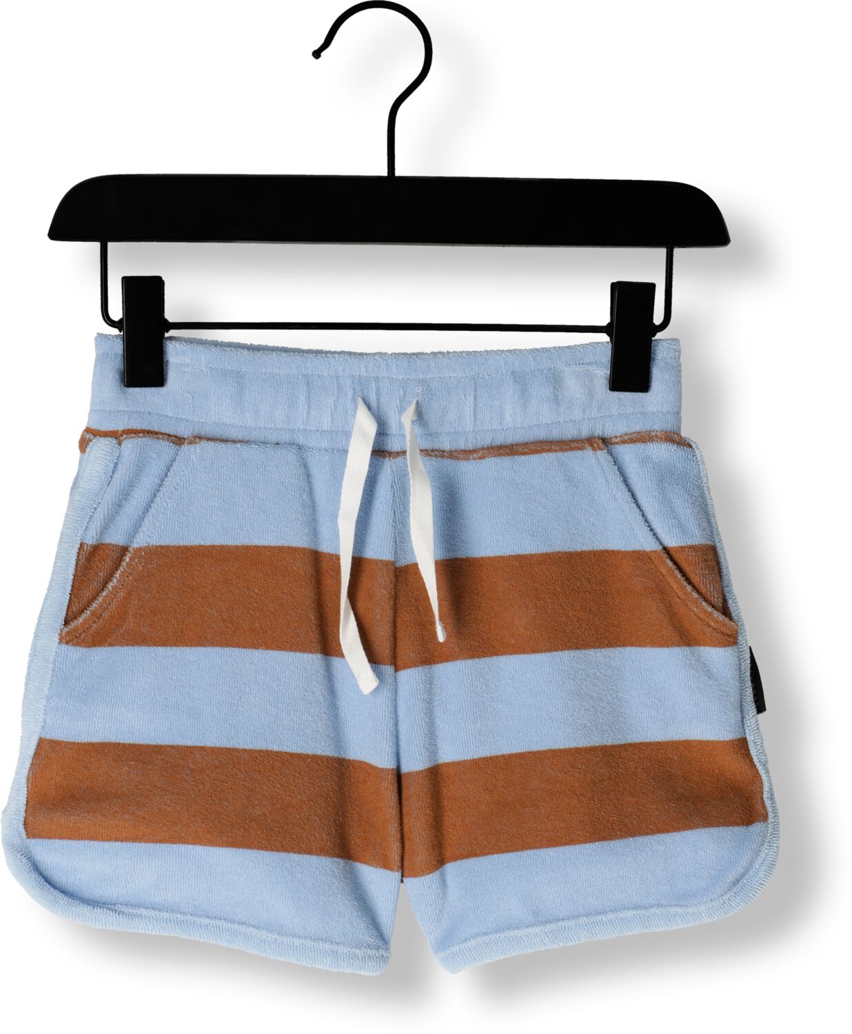 DAILY BRAT Jongens Broeken Striped Towel Shorts Blauw