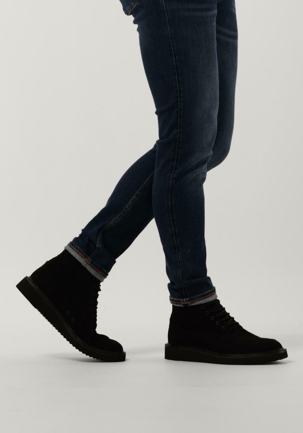 Zwarte HUGO Veterboots DISTRICT HALB SD | Omoda