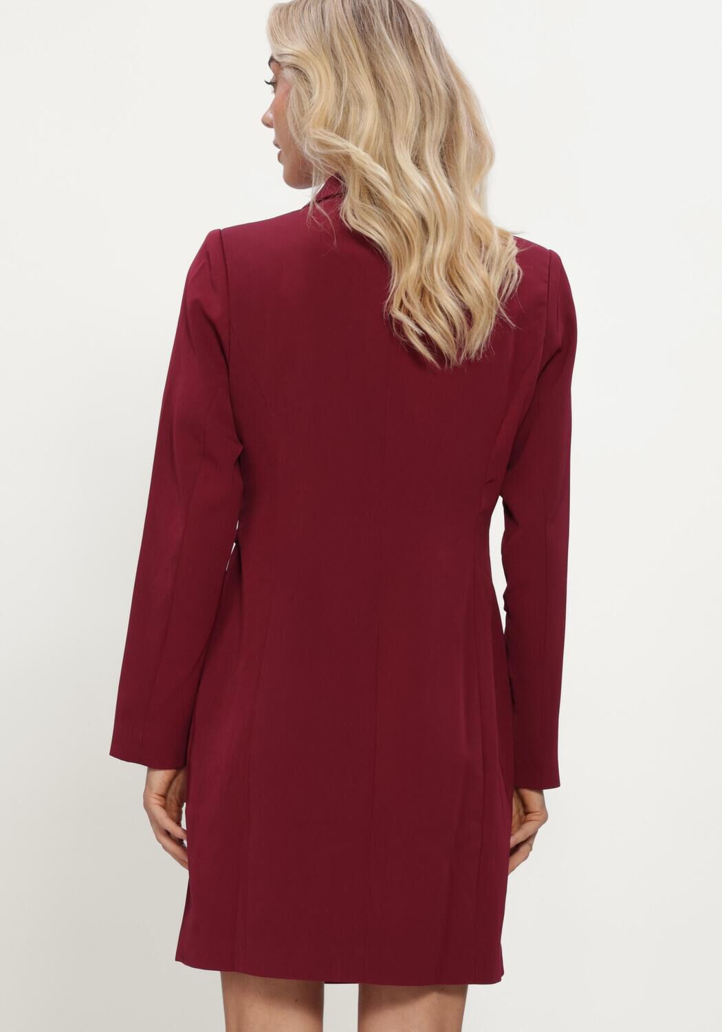 Bordeaux YDENCE Mini jurk DRESS CARMEL - large