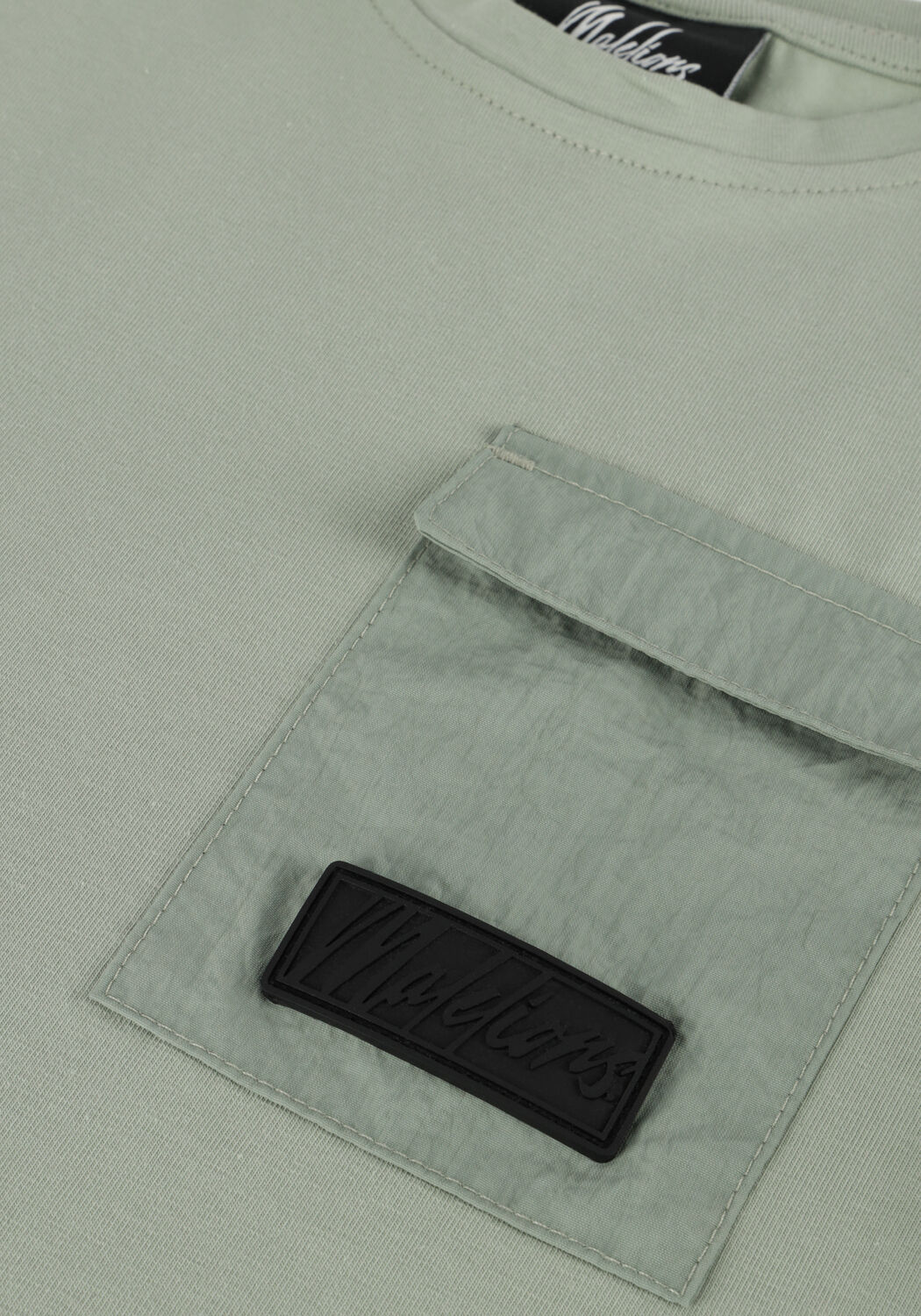 MALELIONS Jongens Polo's & T-shirts Pocket T-shirt Groen