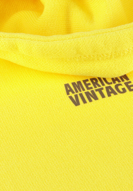 Gele AMERICAN VINTAGE Truien/vesten IZUBIRD HOODIE - large