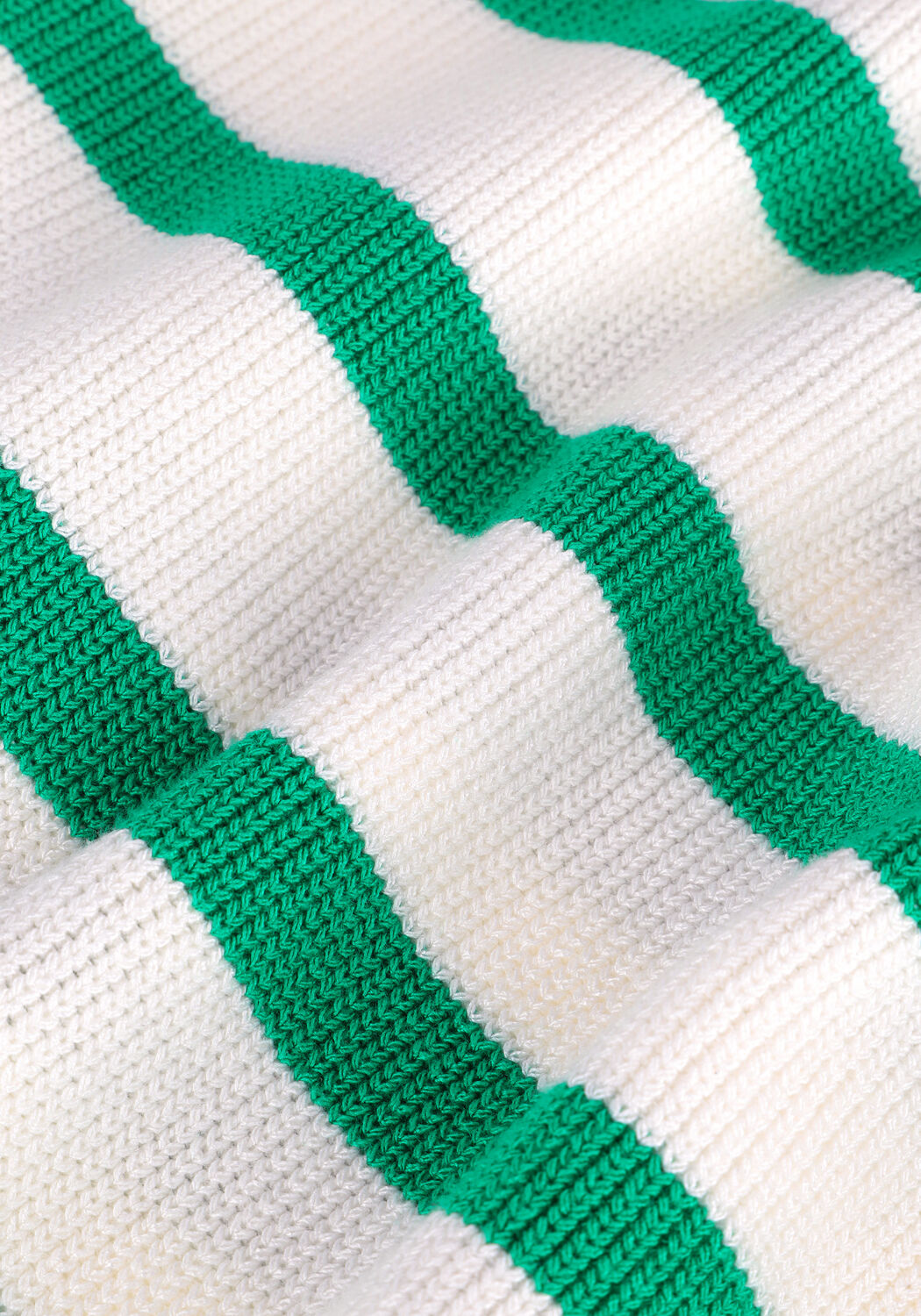 Groene NEO NOIR Trui MINKA STRIPE KNIT BLOUSE - large