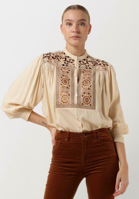 Beige ANTIK BATIK Blouses BETTINA BLOUSE - large