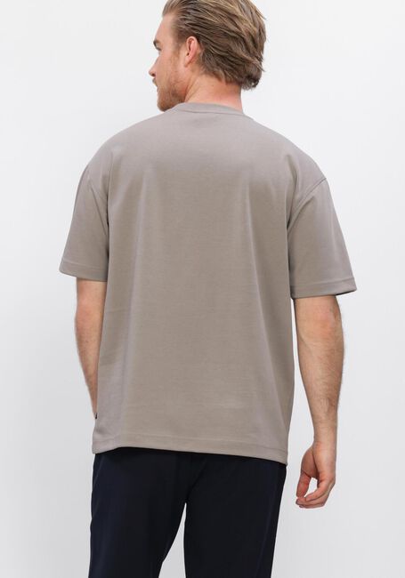 Taupe GENTI T-shirt T-SHIRT SS 1227 - large