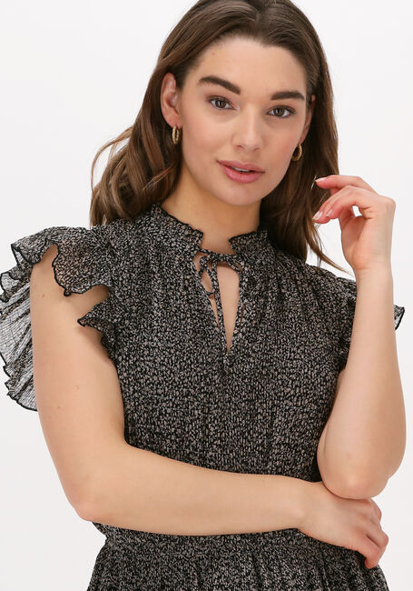 Zwarte SOFIE SCHNOOR Mini jurk SOLEY - large